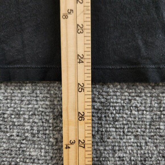 Armani Exchange T-shirt Women Large Logo Short Sleeve Black Graphic Soft Adult - Picture 8 of 14